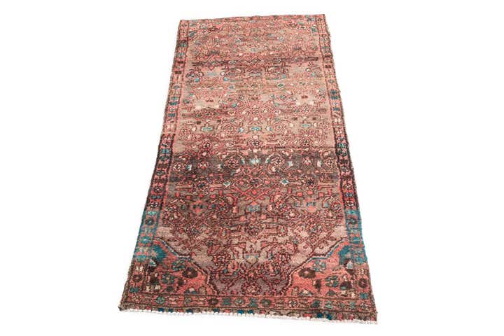 2' 9 x 6' Hand Knotted Ultra Vintage Persian Wool Runner Rug