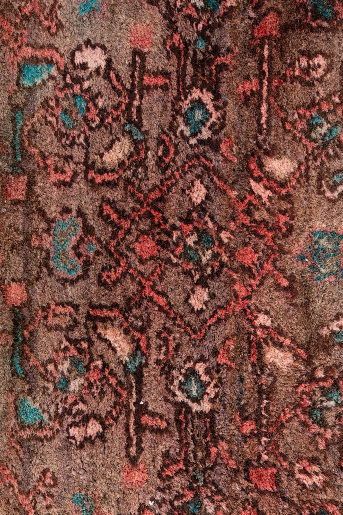 2' 9 x 6' Hand Knotted Ultra Vintage Persian Wool Runner Rug