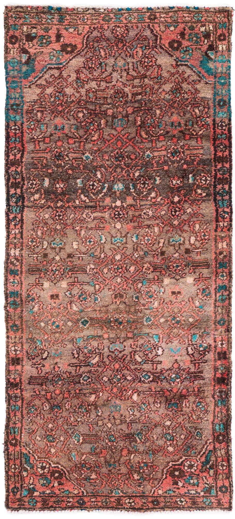 2' 9 x 6' Hand Knotted Ultra Vintage Persian Wool Runner Rug