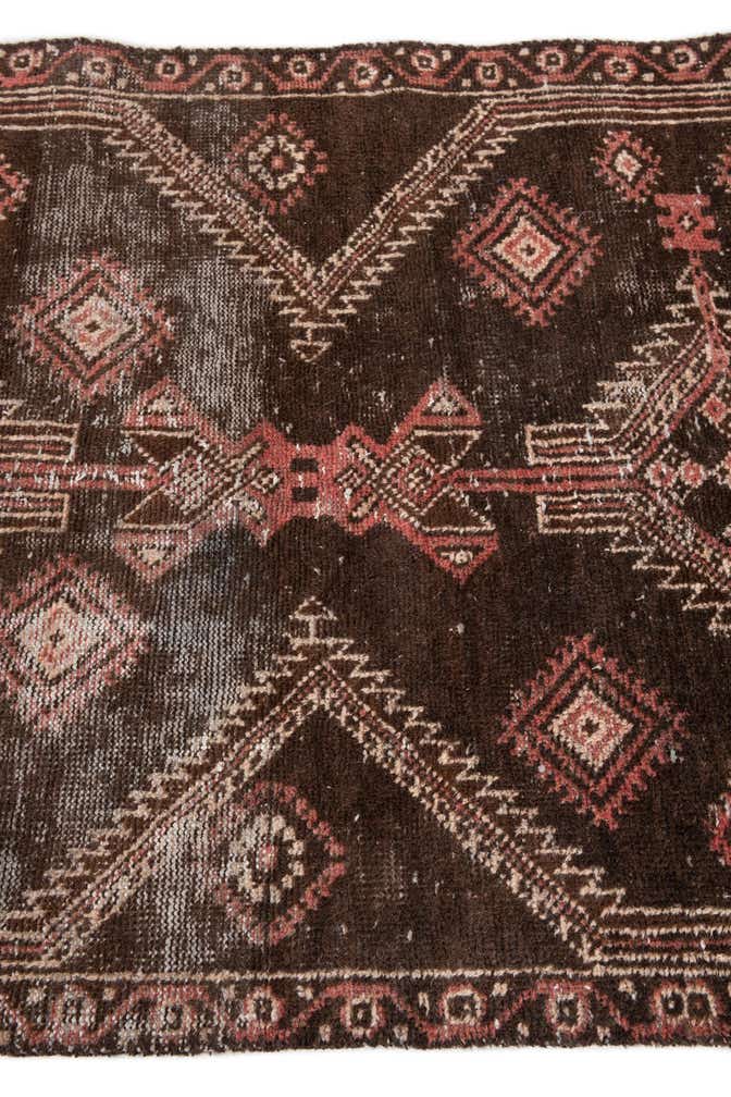 3' x 5' 10 Hand Knotted Ultra Vintage Persian Wool Runner Rug