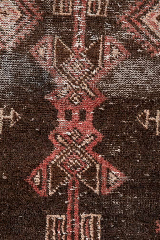 3' x 5' 10 Hand Knotted Ultra Vintage Persian Wool Runner Rug
