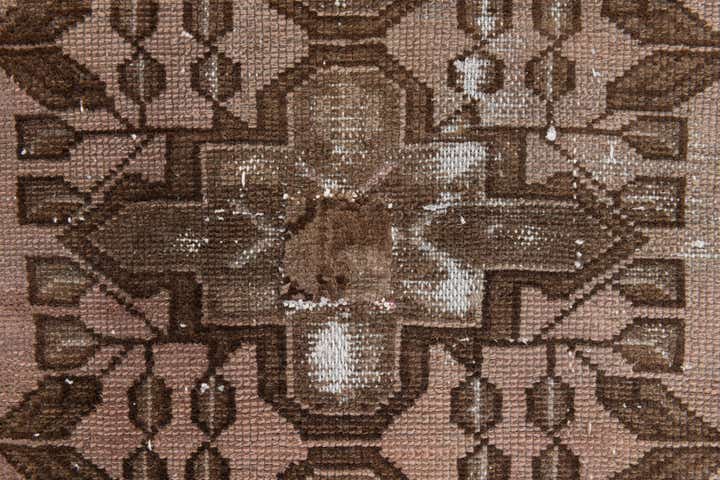 2' 5 x 5' 7 Hand Knotted Ultra Vintage Persian Wool Runner Rug