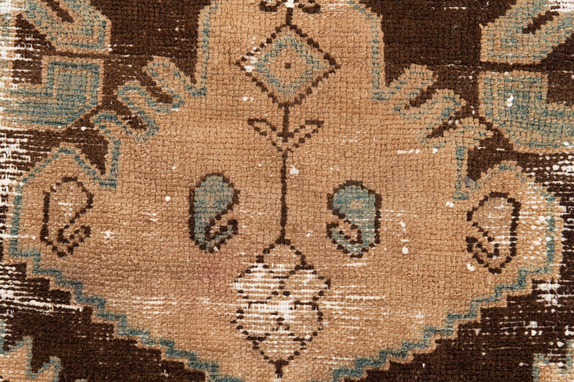 3' 1 x 9' 4 Hand Knotted Ultra Vintage Persian Wool Runner Rug