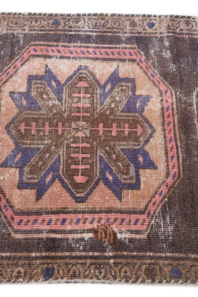 2' 8 x 8' 2 Hand Knotted Ultra Vintage Persian Wool Runner Rug
