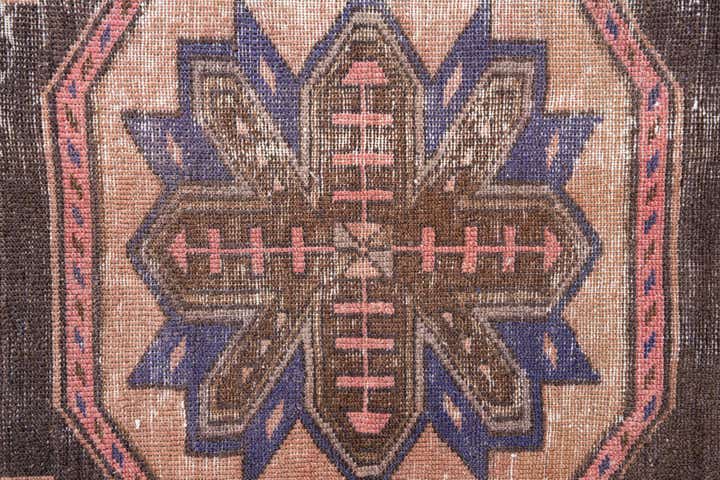 2' 8 x 8' 2 Hand Knotted Ultra Vintage Persian Wool Runner Rug