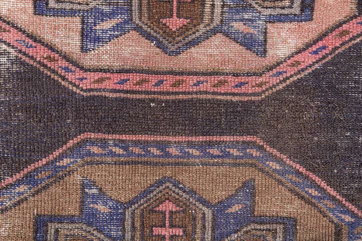 2' 8 x 8' 2 Hand Knotted Ultra Vintage Persian Wool Runner Rug