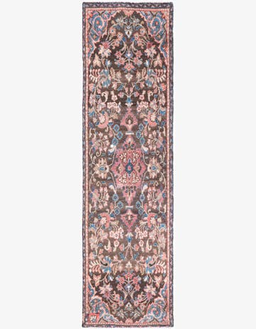 2' 6 x 8' 10 Hand Knotted Ultra Vintage Persian Wool Runner Rug