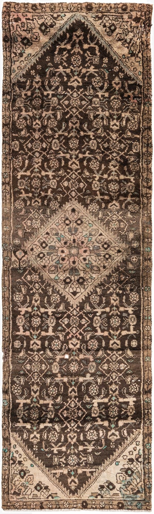 Primary image 2' 8 x 9' 9  Hand Knotted Ultra Vintage Persian Wool Runner Rug