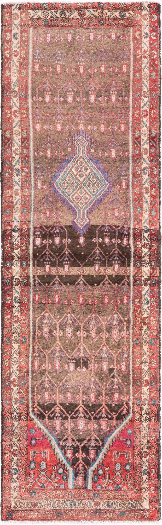 2' 6 x 8' 4  Hand Knotted Ultra Vintage Persian Wool Runner Rug