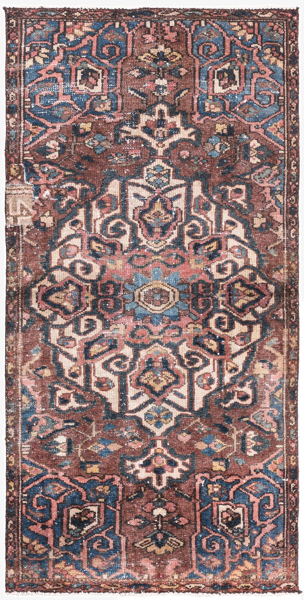 3' x 6'  Hand Knotted Ultra Vintage Persian Wool Runner Rug