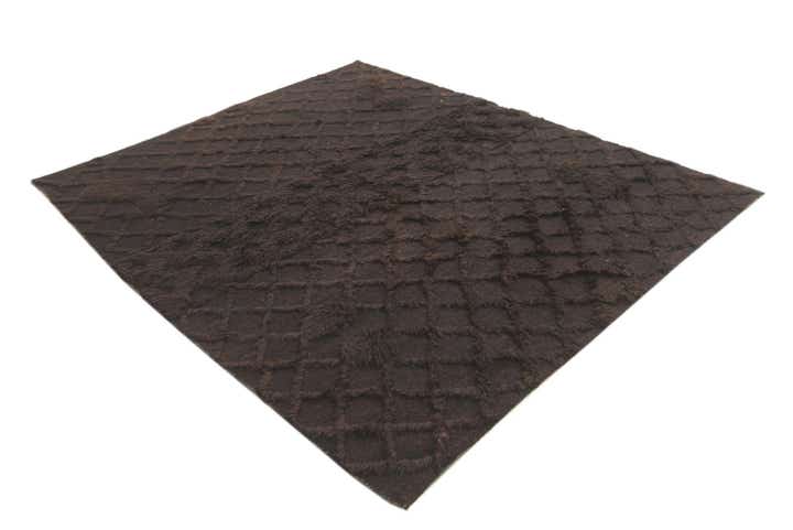 5' 8 x 6' 9 Hand Knotted Darya Wool Square Rug