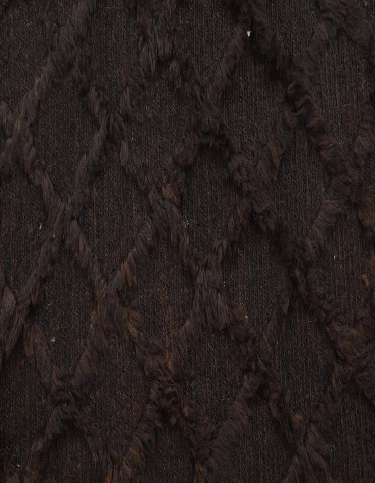 Detail image of 5' 8 x 6' 9  Hand Knotted Darya Wool Square Rug