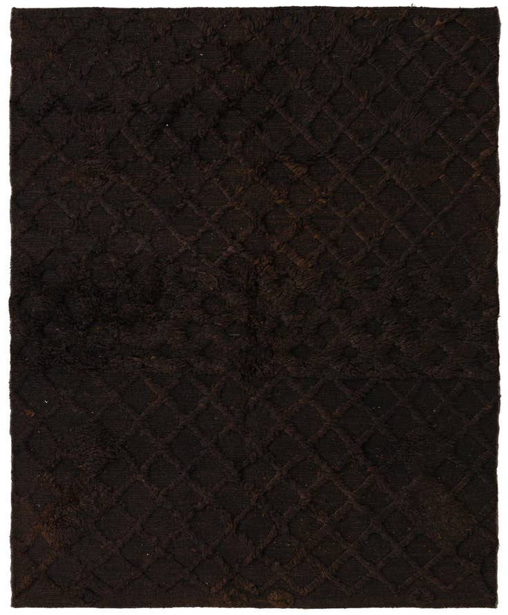 Detail image of 5' 8 x 6' 9 Hand Knotted Darya Wool Square Rug