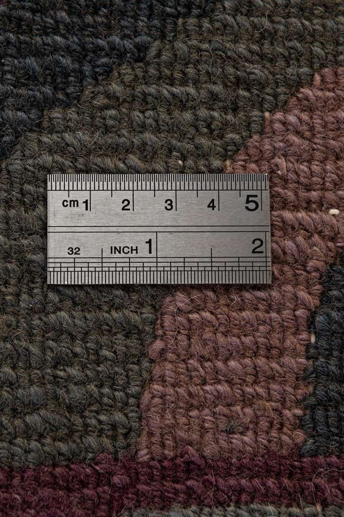 6' 7 x 7' 5 Hand Knotted Nepal Wool Square Rug