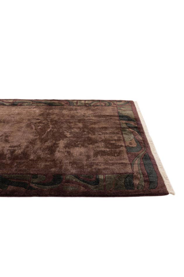 Detail image of 6' 7 x 7' 5 Hand Knotted Nepal Wool Square Rug