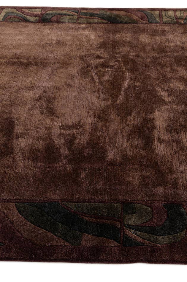 Detail image of 6' 7 x 7' 5 Hand Knotted Nepal Wool Square Rug