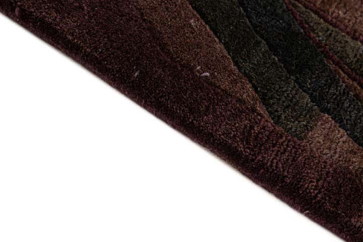 6' 7 x 7' 5 Hand Knotted Nepal Wool Square Rug