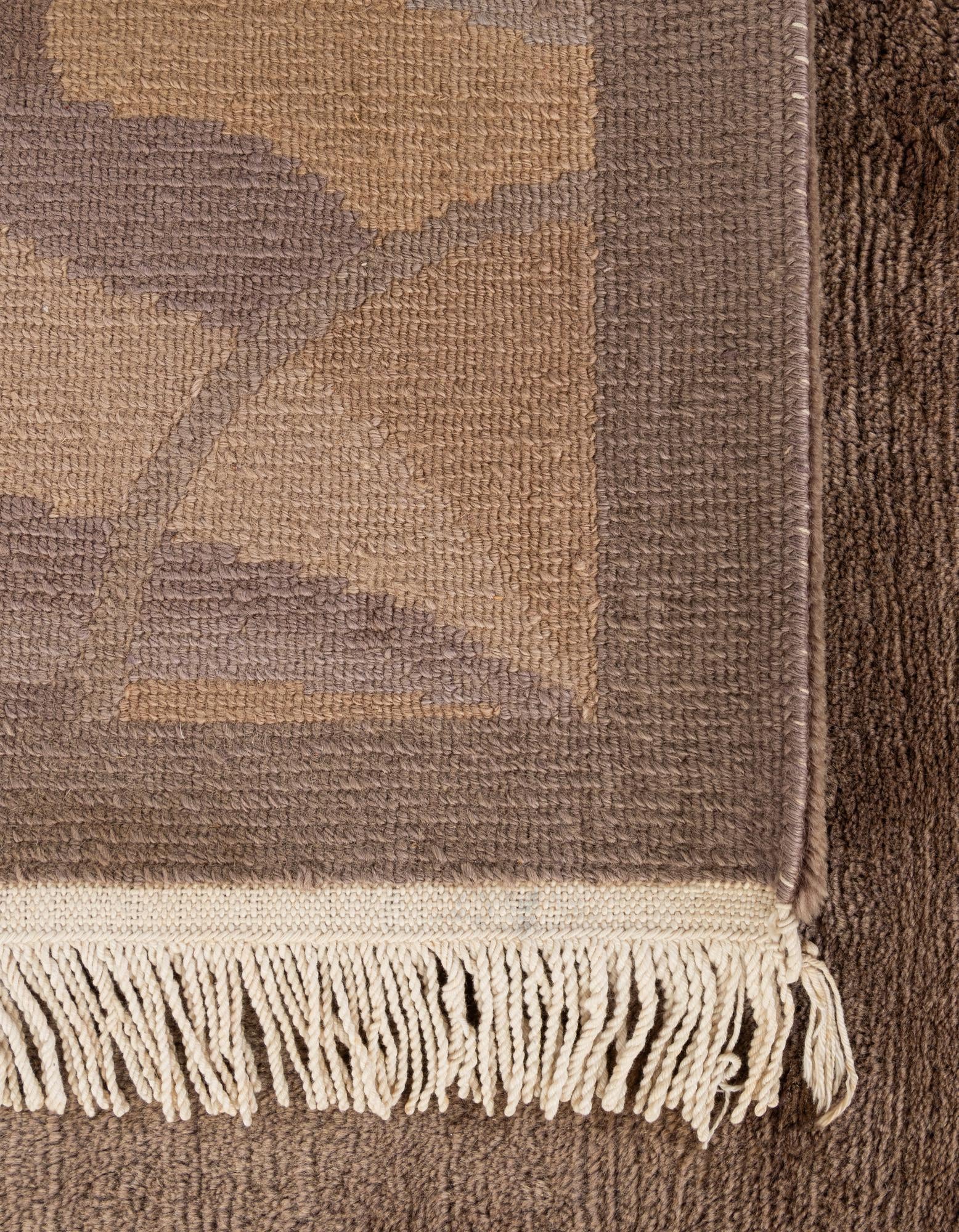 8' 3 x 8' 3 Hand Knotted Tibet Wool Square Rug