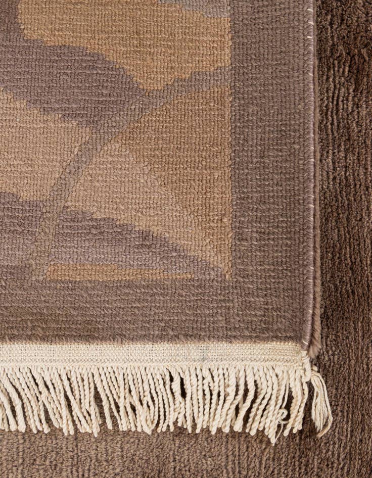 Detail image of 8' 3 x 8' 3  Hand Knotted Tibet Wool Square Rug