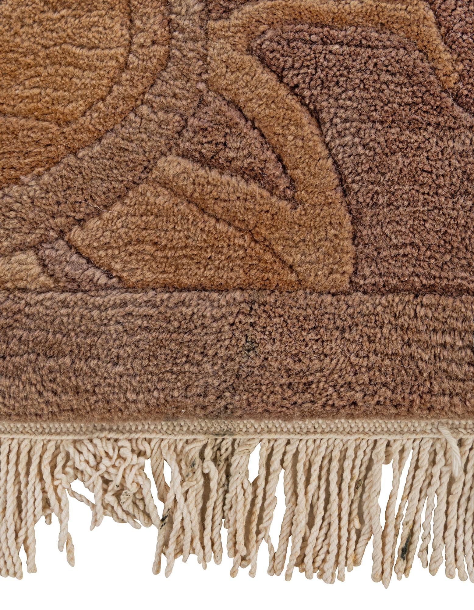 8' 3 x 8' 3 Hand Knotted Tibet Wool Square Rug