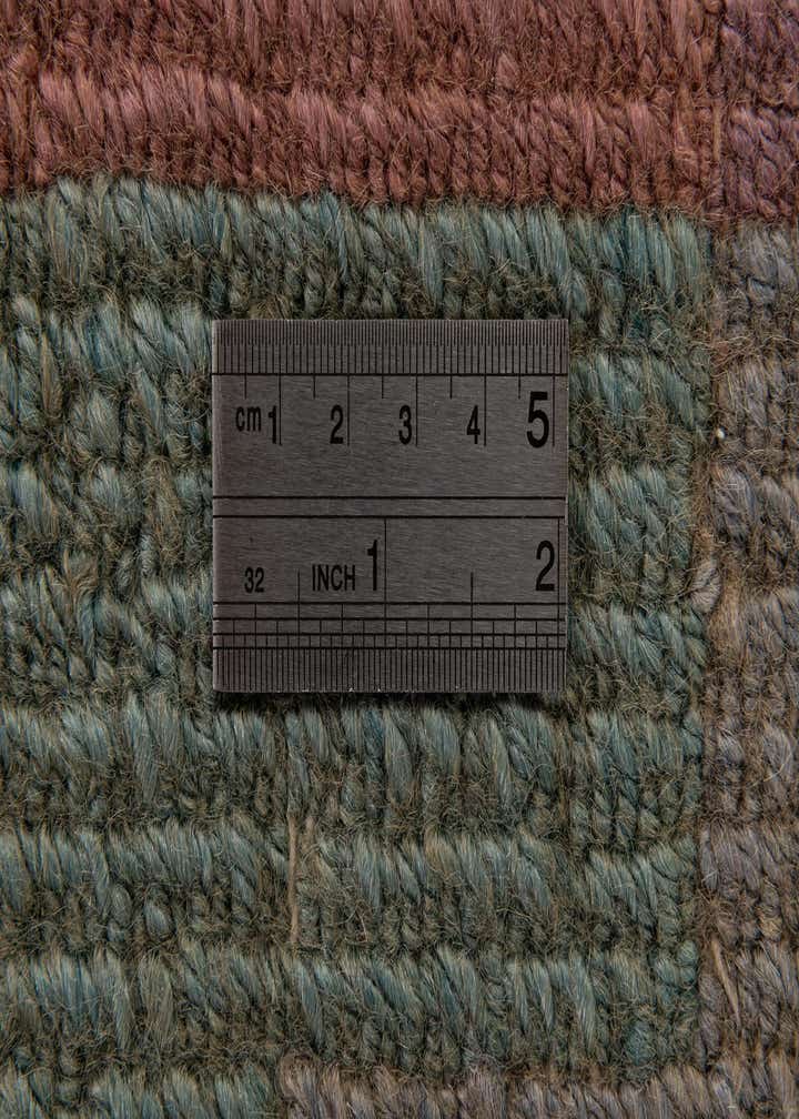 8' x 8' 1 Hand Knotted Tibet Wool Square Rug