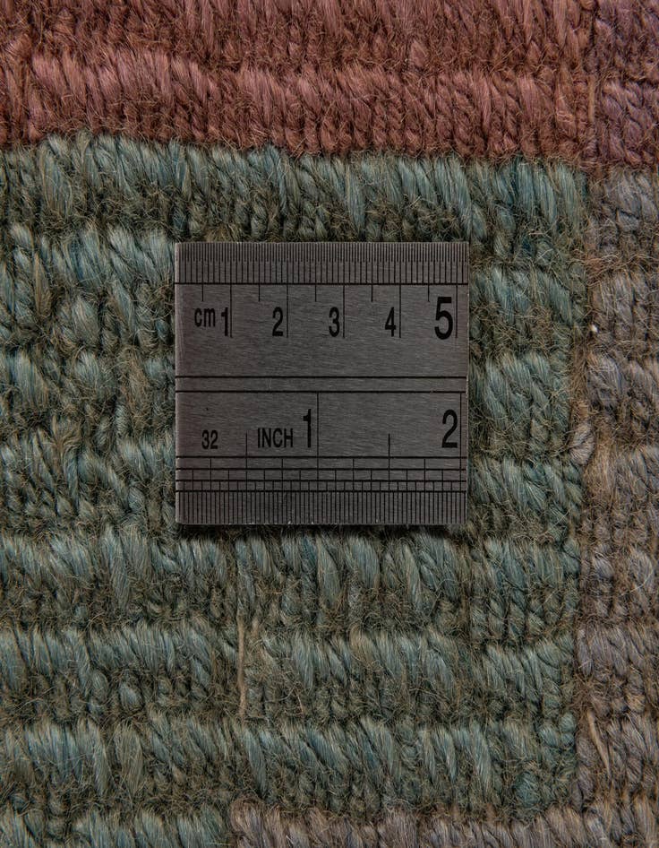 Detail image of 8' x 8' 1  Hand Knotted Tibet Wool Square Rug