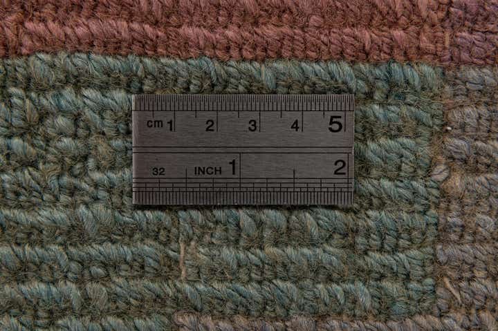 8' x 8' 1 Hand Knotted Tibet Wool Square Rug