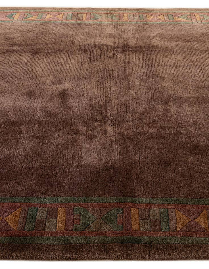 Detail image of 8' x 8' 1 Hand Knotted Tibet Wool Square Rug