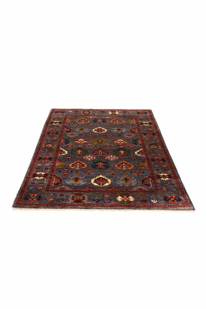 4' x 6' 2 Hand Knotted Ariana Ziegler Rug