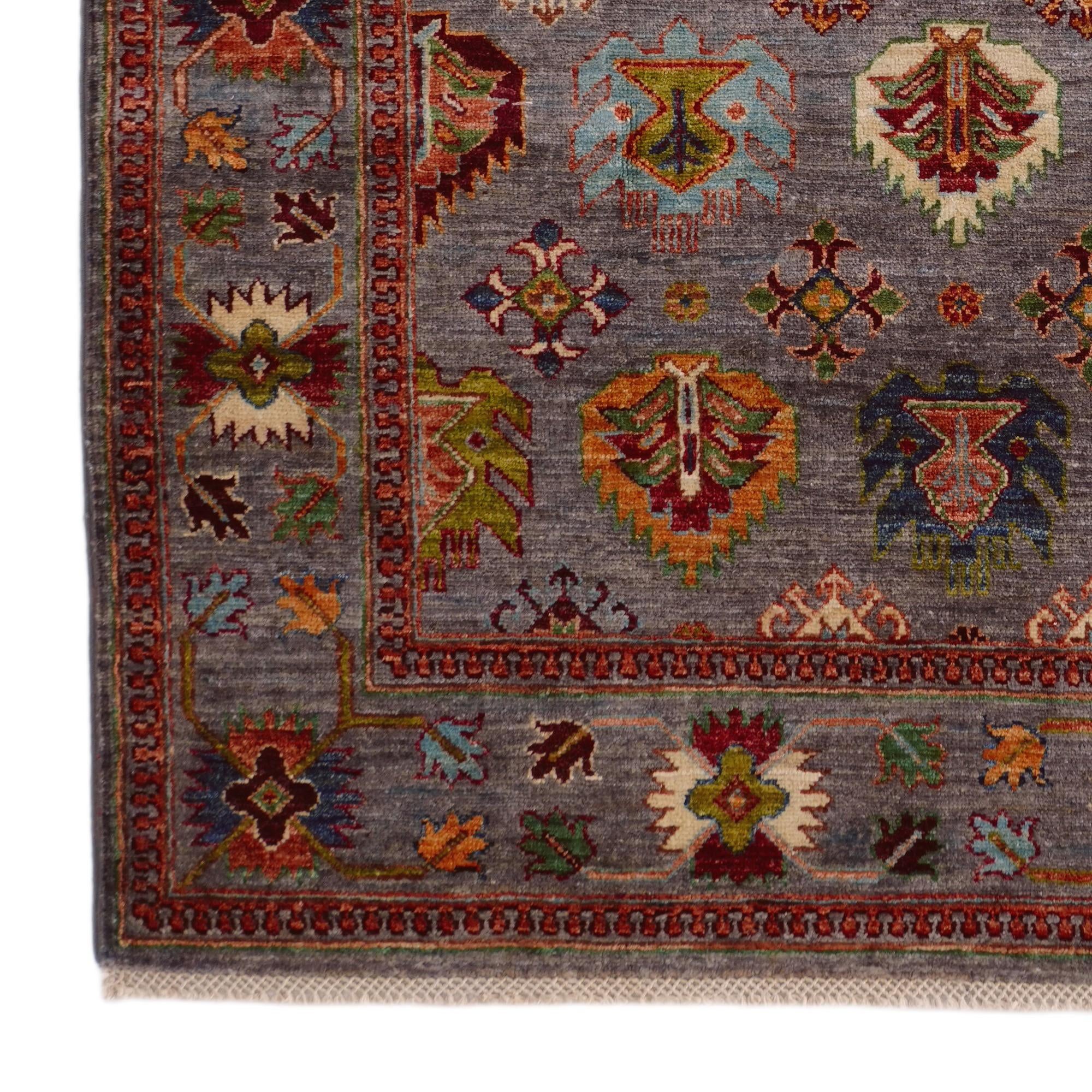 4' x 6' 2 Hand Knotted Ariana Ziegler Rug