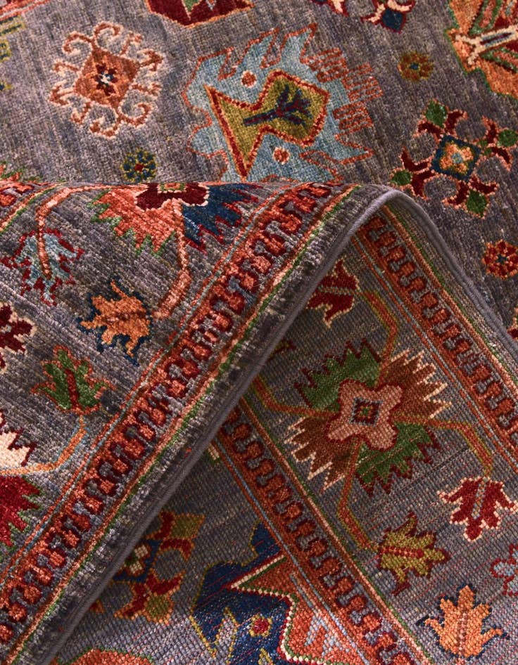 Detail image of 4' x 6' 2 Hand Knotted Ariana Ziegler Rug