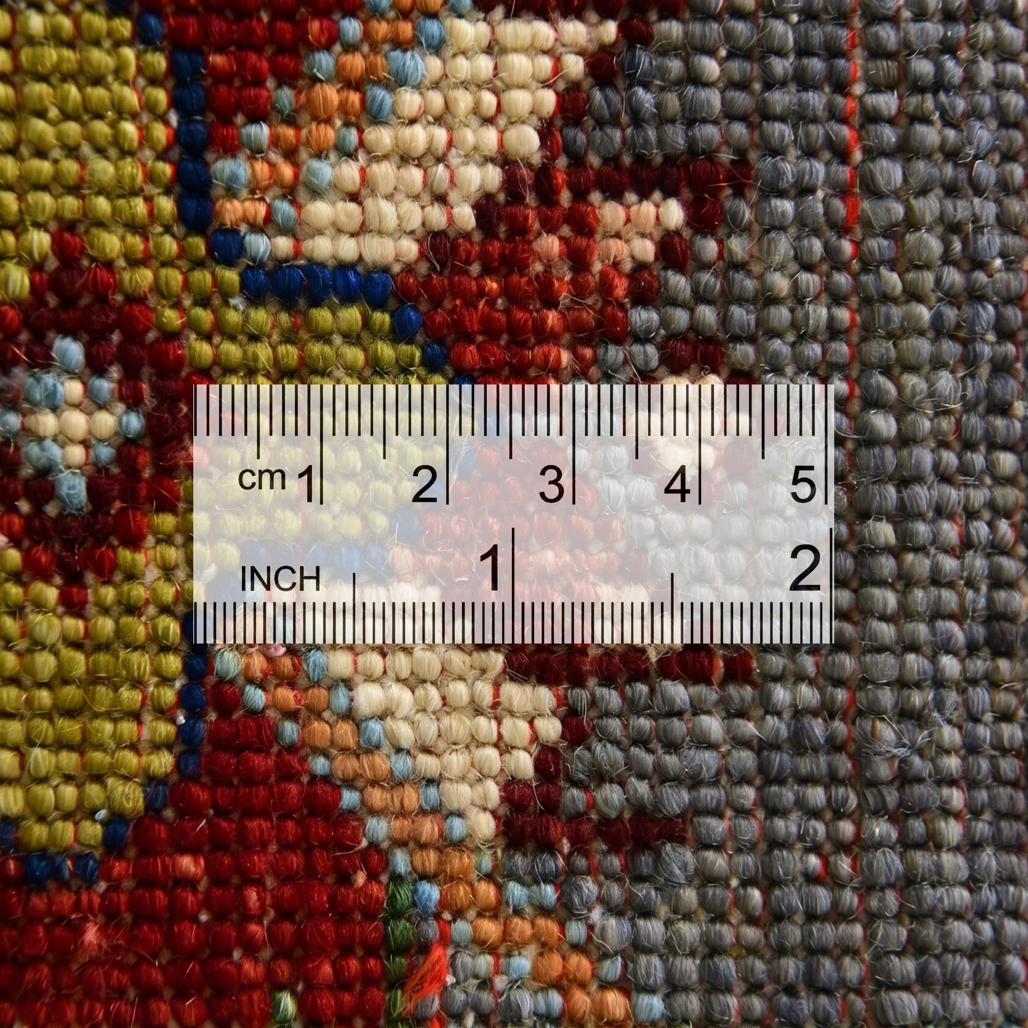 4' x 6' 2 Hand Knotted Ariana Ziegler Rug