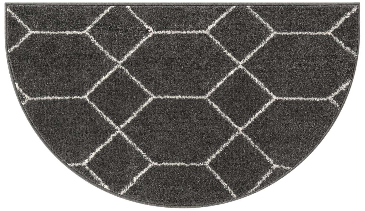 2' 2 x 3' 7 Lattice Frieze Hearth Rug