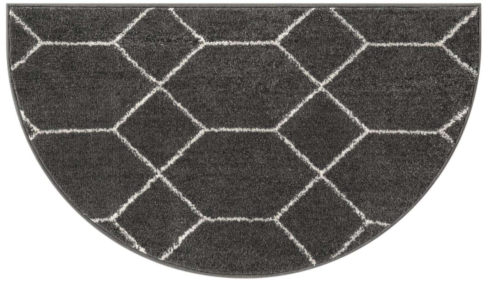 2' 7 x 4' Lattice Frieze Hearth Rug