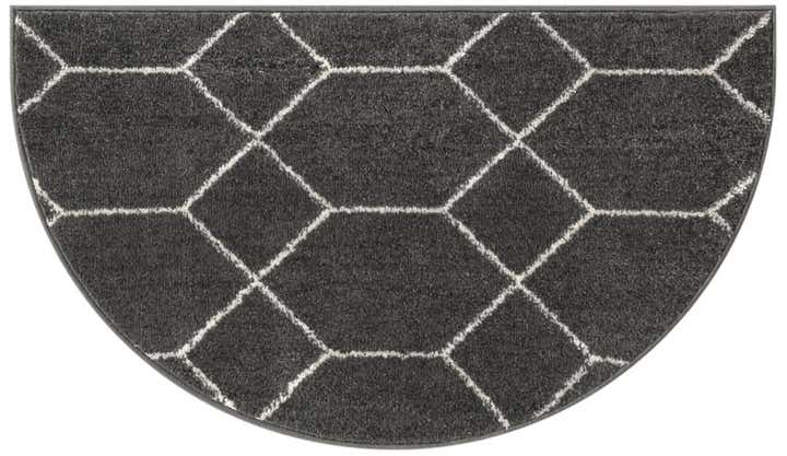 2' 7 x 4' Lattice Frieze Hearth Rug