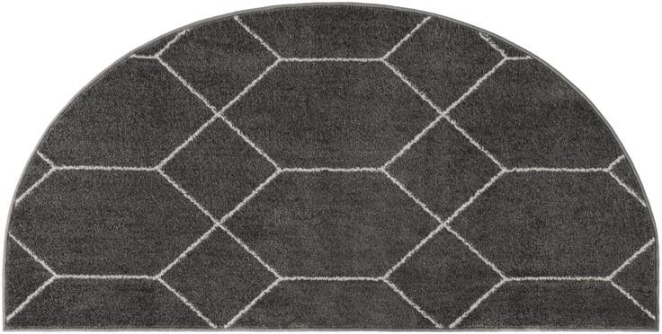 Detail image of 3' x 6' Lattice Frieze Hearth Rug