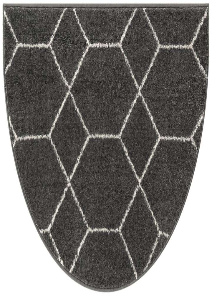 2' 2 x 3' 7 Trellis Frieze Hearth Rug