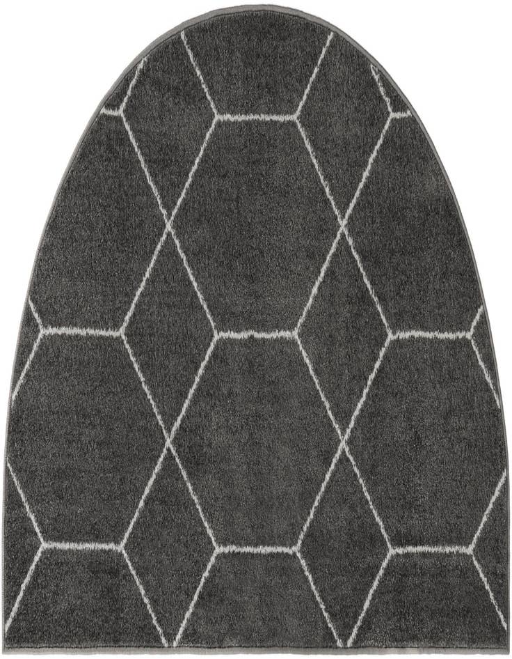 Detail image of 3' x 6' Trellis Frieze Hearth Rug