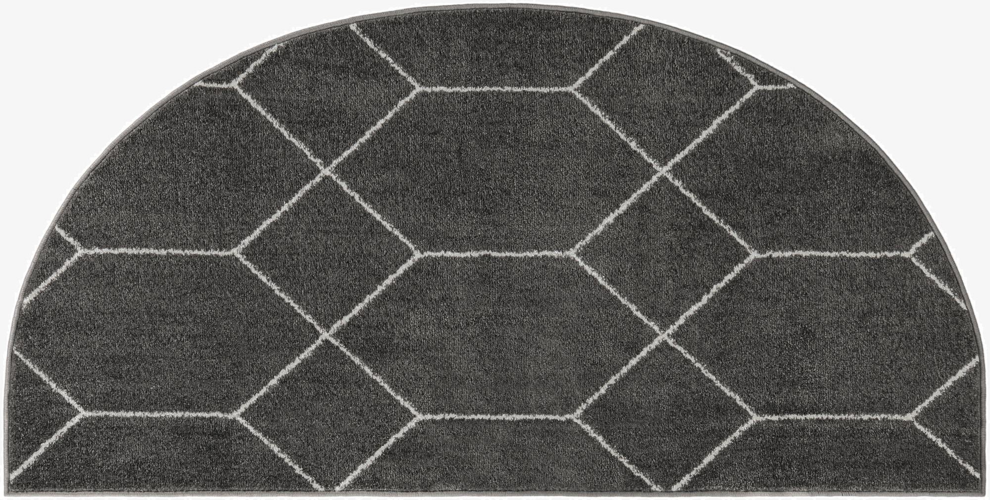 3' x 6' Trellis Frieze Hearth Rug