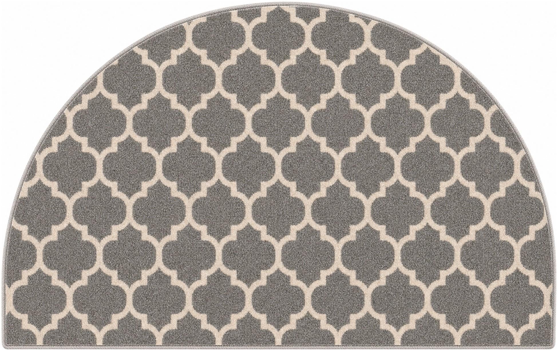 2' 7 x 4' Trellis Hearth Rug
