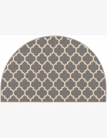 2' 7 x 4' Trellis Hearth Rug