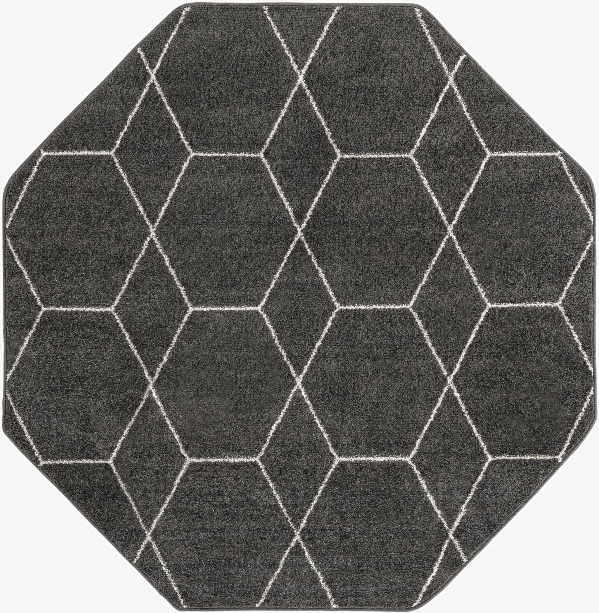 Primary image 160cm x 160cm Trellis Frieze Octagon Rug