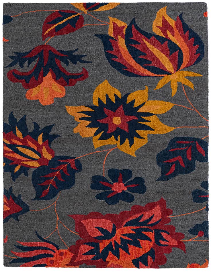 Detail image of 5' x 8' Agra Rug