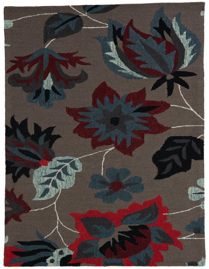 Detail image of 5' x 8' Agra Rug