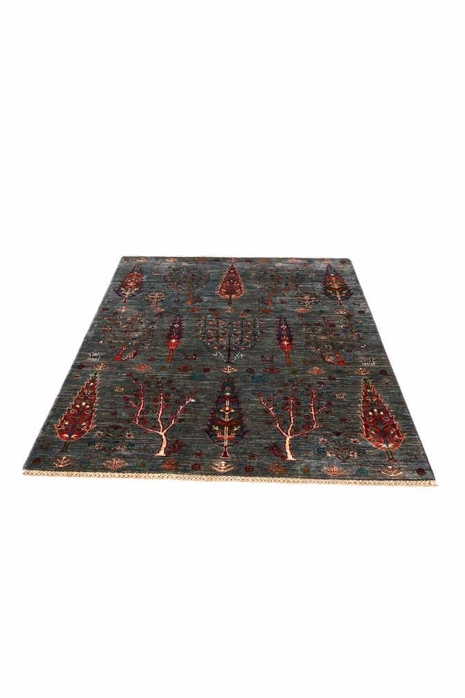 4' x 6' 1 Hand Knotted Ariana Ziegler Rug