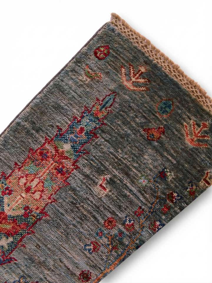 4' x 6' 1 Hand Knotted Ariana Ziegler Rug