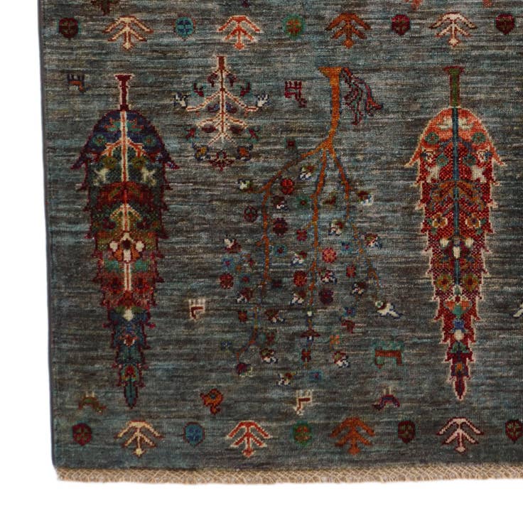 Detail image of 4' x 6' 1 Hand Knotted Ariana Ziegler Rug