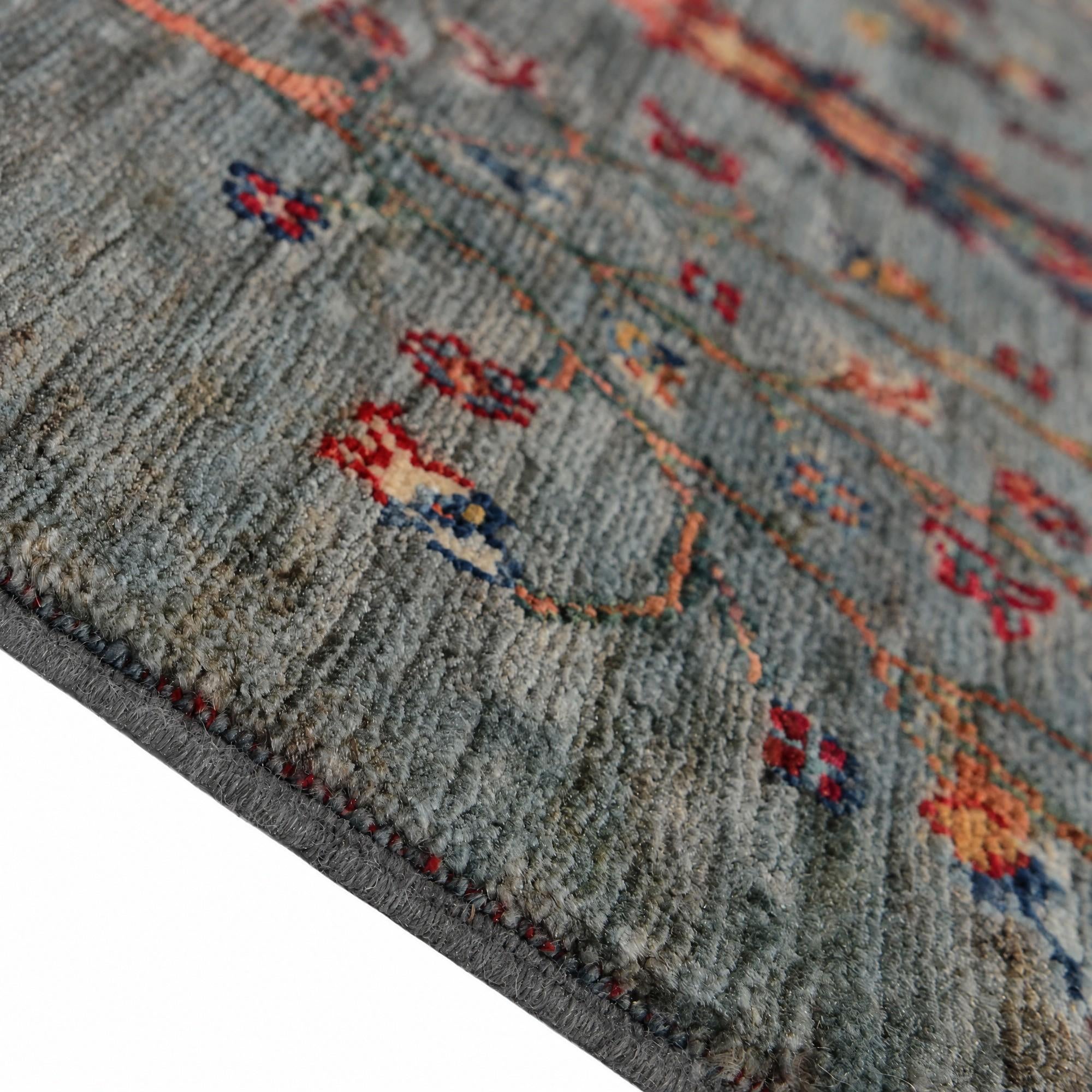 125cm x 185cm Hand Knotted Ariana Ziegler Rug