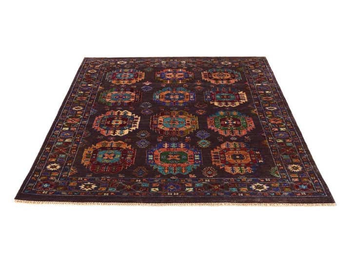 5' 3 x 7' Hand Knotted Ariana Ziegler Rug