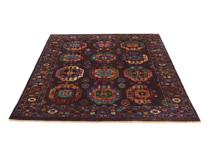 Detail image of 5' 3 x 7' Hand Knotted Ariana Ziegler Rug